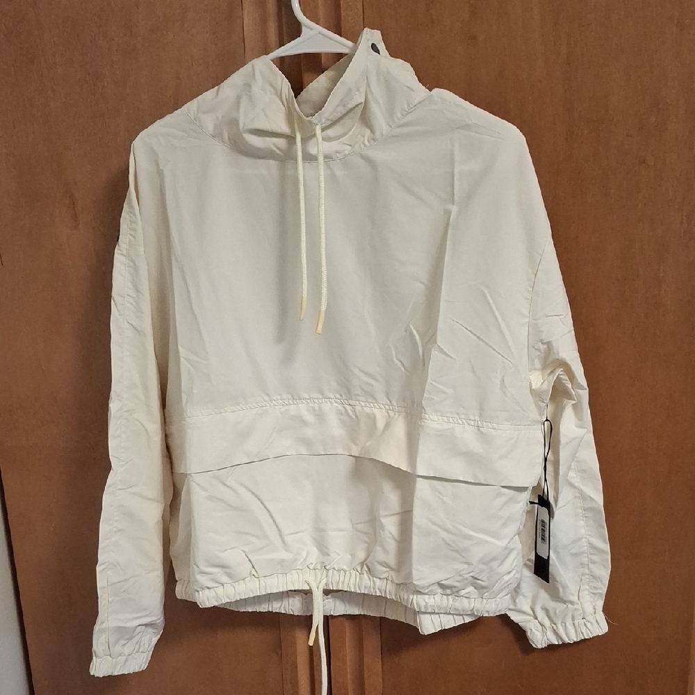 ✨️ NWT Savvi Women's Cream Jacket Windbreaker